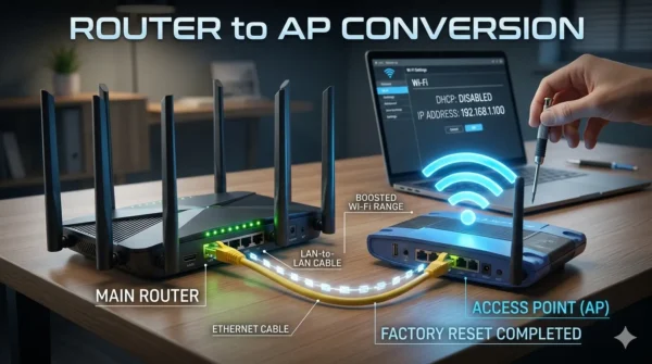 Converting a Router to an Access Point
